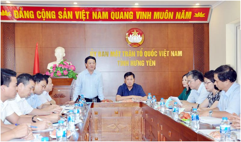 Ban Thường trực Ủy ban Trung ương MTTQ Việt Nam làm việc với Ủy ban MTTQ Việt Nam tỉnh 