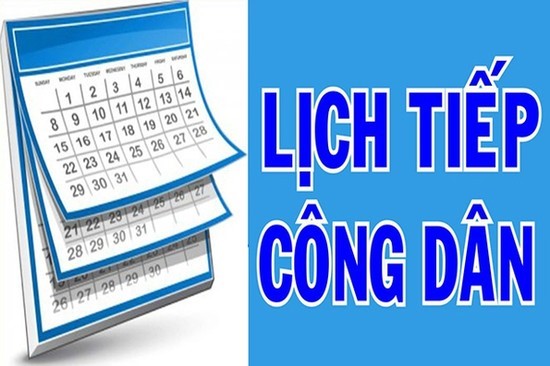 Lịch tiếp công dân của đồng chí Bí thư Huyện ủy Kim Động