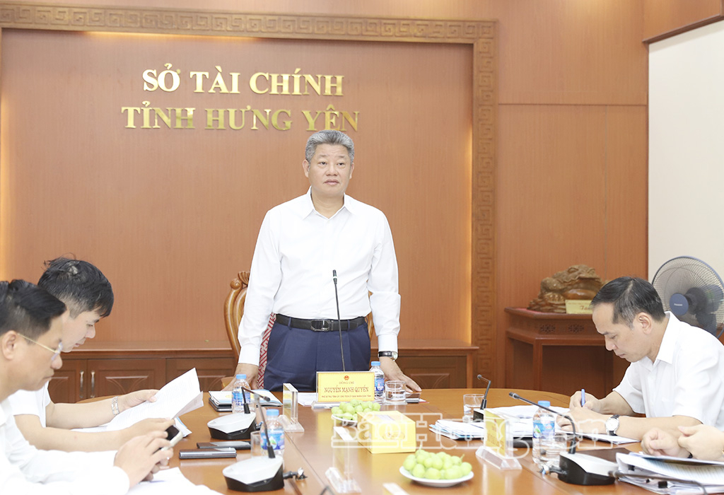Sở Tài chính cần phát huy vai trò “tổng tham mưu trưởng” trong lĩnh vực tài chính, ngân sách