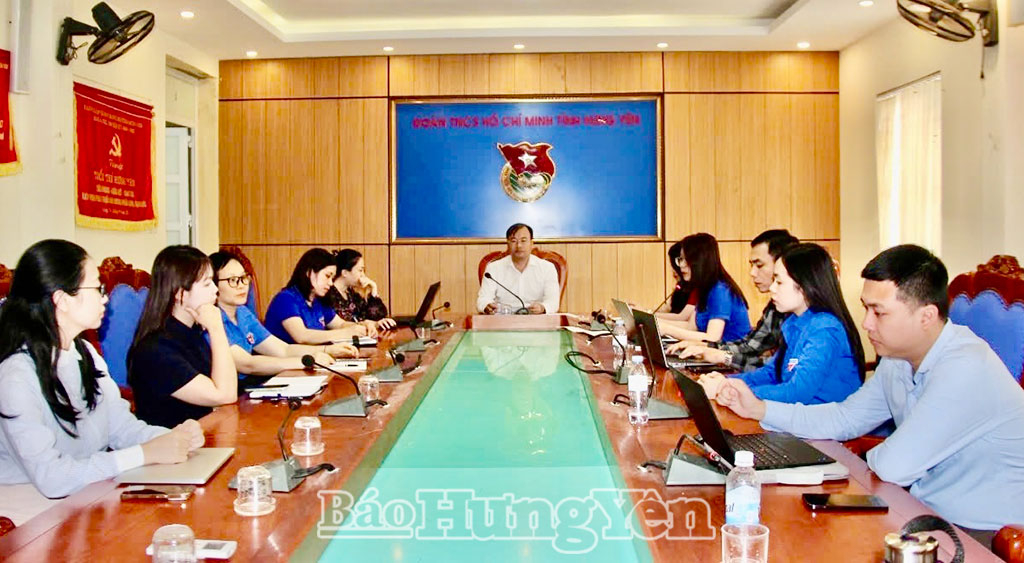 Tỉnh đoàn Hưng Yên triển khai Chương trình hành động thực hiện nghị quyết đại hội đảng các cấp