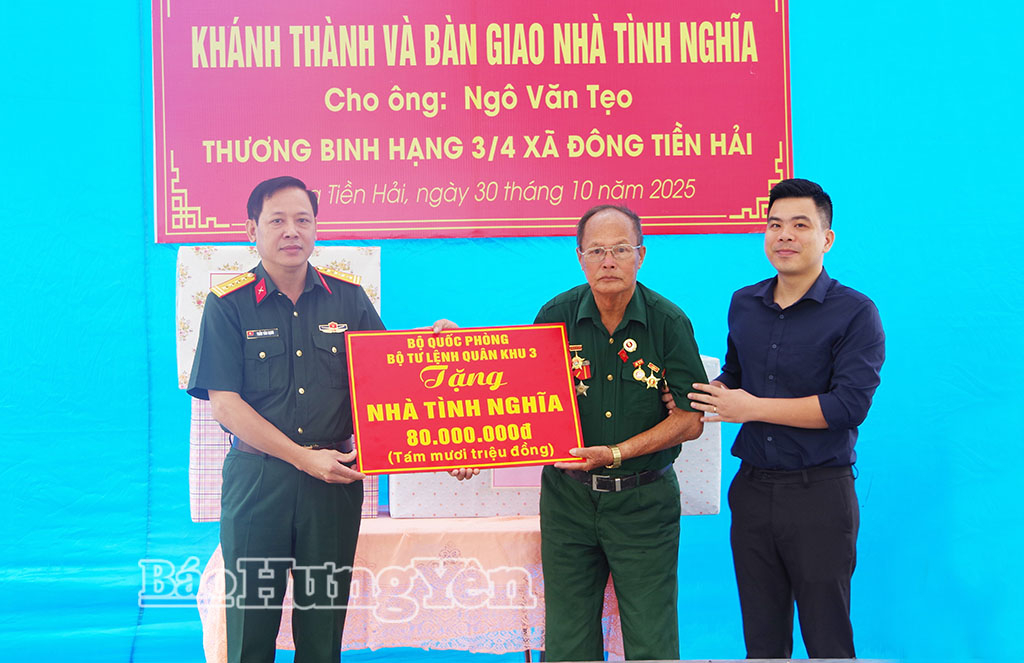 Thực hiện tốt chính sách hậu phương quân đội