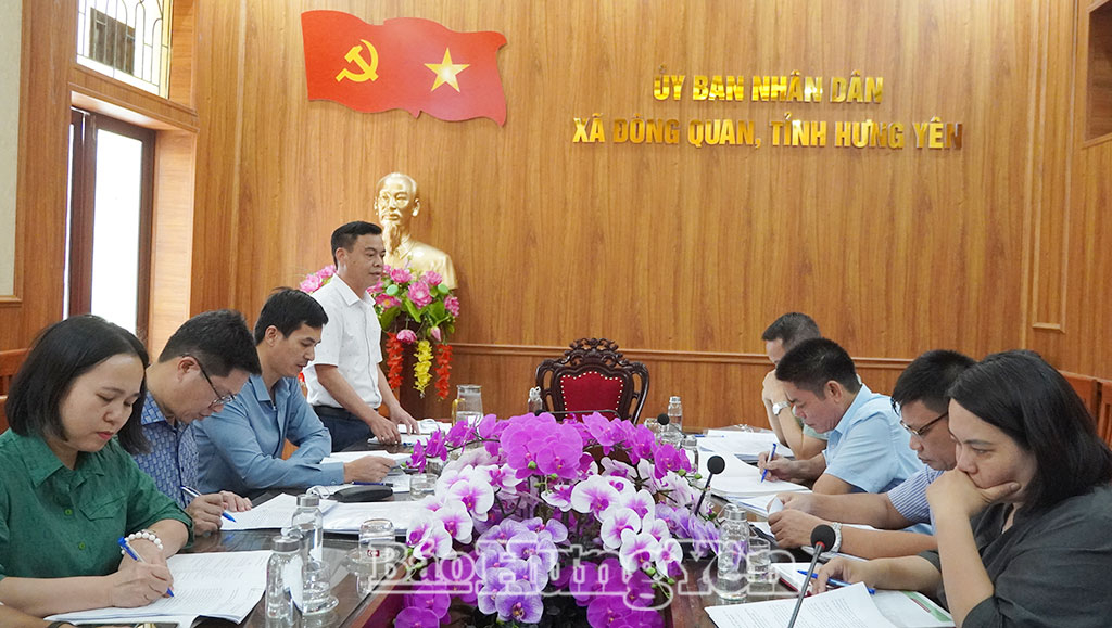 Giám sát việc thực hiện các quy định của pháp luật về bảo vệ môi trường tại xã Đông Quan
