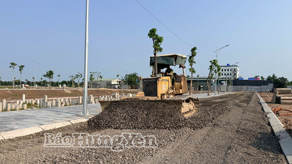 Xã Kiến Xương tạo đột phá trong giải phóng mặt bằng