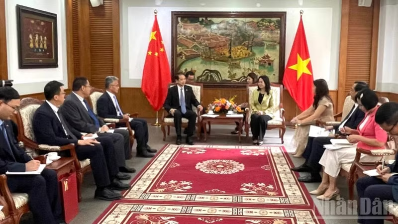 Thúc đẩy hợp tác văn hóa, thể thao và du lịch Việt Nam-Trung Quốc