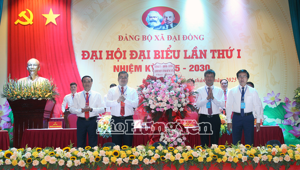 Đại hội Đại biểu Đảng bộ xã Đại Đồng lần thứ I, nhiệm kỳ 2025 - 2030