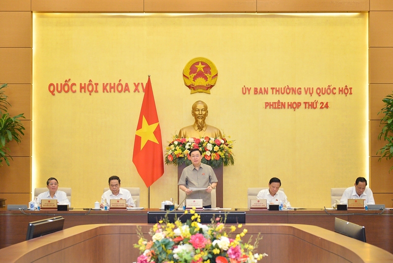 Khai mạc Phiên họp 24 của Uỷ ban Thường vụ Quốc hội