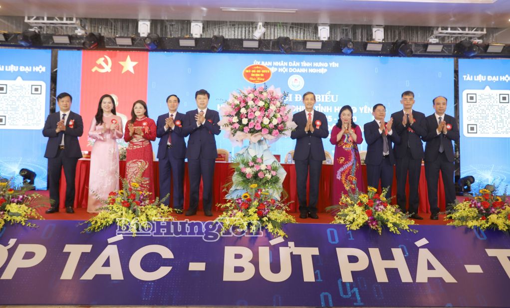 Đại hội đại biểu Hiệp hội Doanh nghiệp tỉnh Hưng Yên lần thứ I