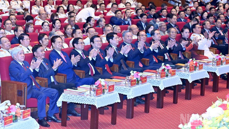 Kỷ niệm trọng thể 80 năm Ngày truyền thống Công an nhân dân Việt Nam và 20 năm Ngày hội toàn dân bảo vệ an ninh Tổ quốc