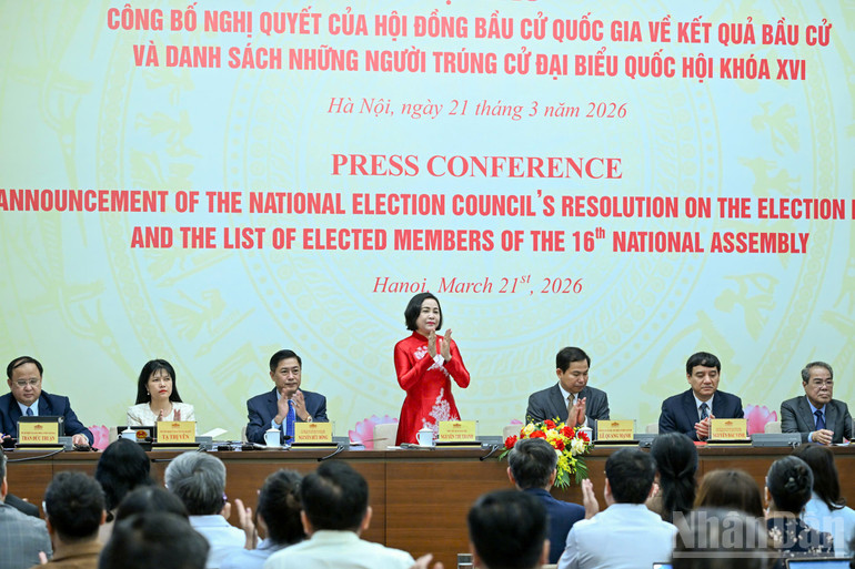 Bầu cử đại biểu Quốc hội khóa XVI: Số đại biểu dự kiến hoạt động chuyên trách trúng cử 100%