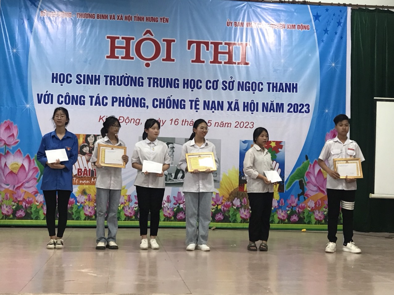 Hội thi học sinh Trường THCS Ngọc Thanh với công tác phòng, chống tệ nạn xã hội năm 2023