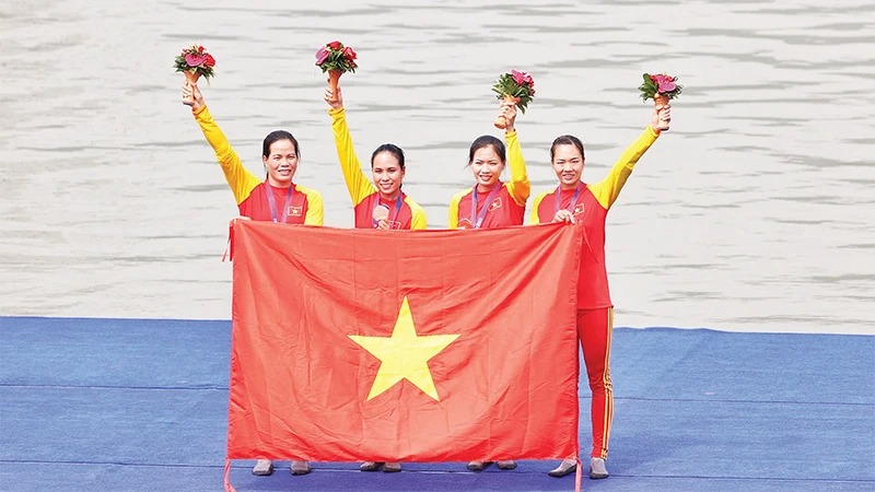 Đoàn thể thao Trung Quốc tạo 