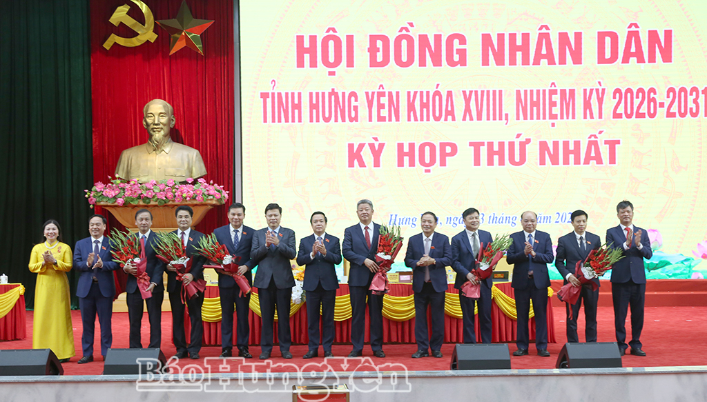 Đồng chí Nguyễn Mạnh Quyền, Phó Bí thư Tỉnh ủy được bầu giữ chức Chủ tịch UBND tỉnh Hưng Yên nhiệm kỳ 2026 - 2031