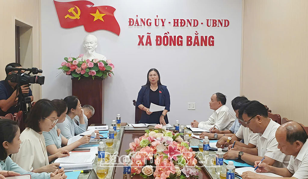 Khảo sát việc bố trí biên chế tại xã Đồng Bằng