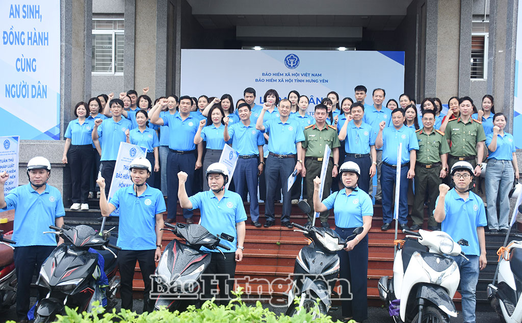 Ra quân hưởng ứng tháng BHXH toàn dân năm 2026