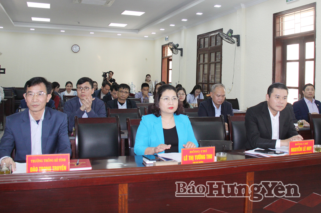Ban Chỉ đạo Tổng điều tra kinh tế Trung ương làm việc với tỉnh về công tác tổ chức tổng điều tra kinh tế năm 2026