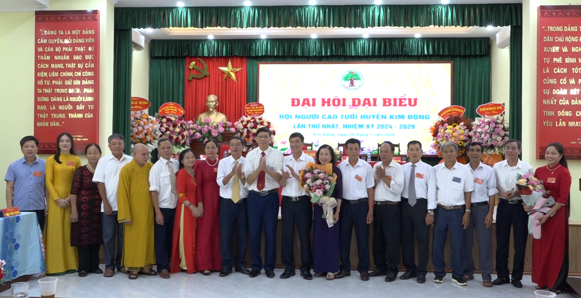 Đại hội Đại biểu Hội Người cao tuổi huyện lần thứ nhất, nhiệm kỳ 2024 – 2029.