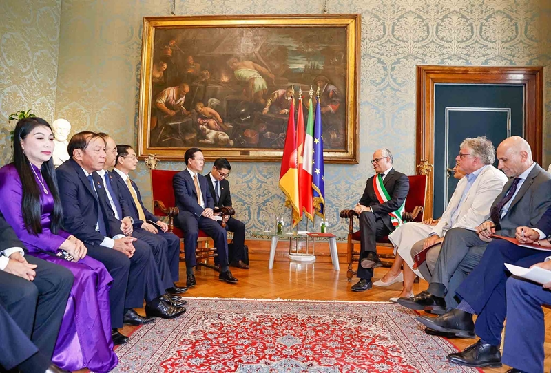 Làm sâu sắc hơn quan hệ Đối tác chiến lược Việt Nam - Italia